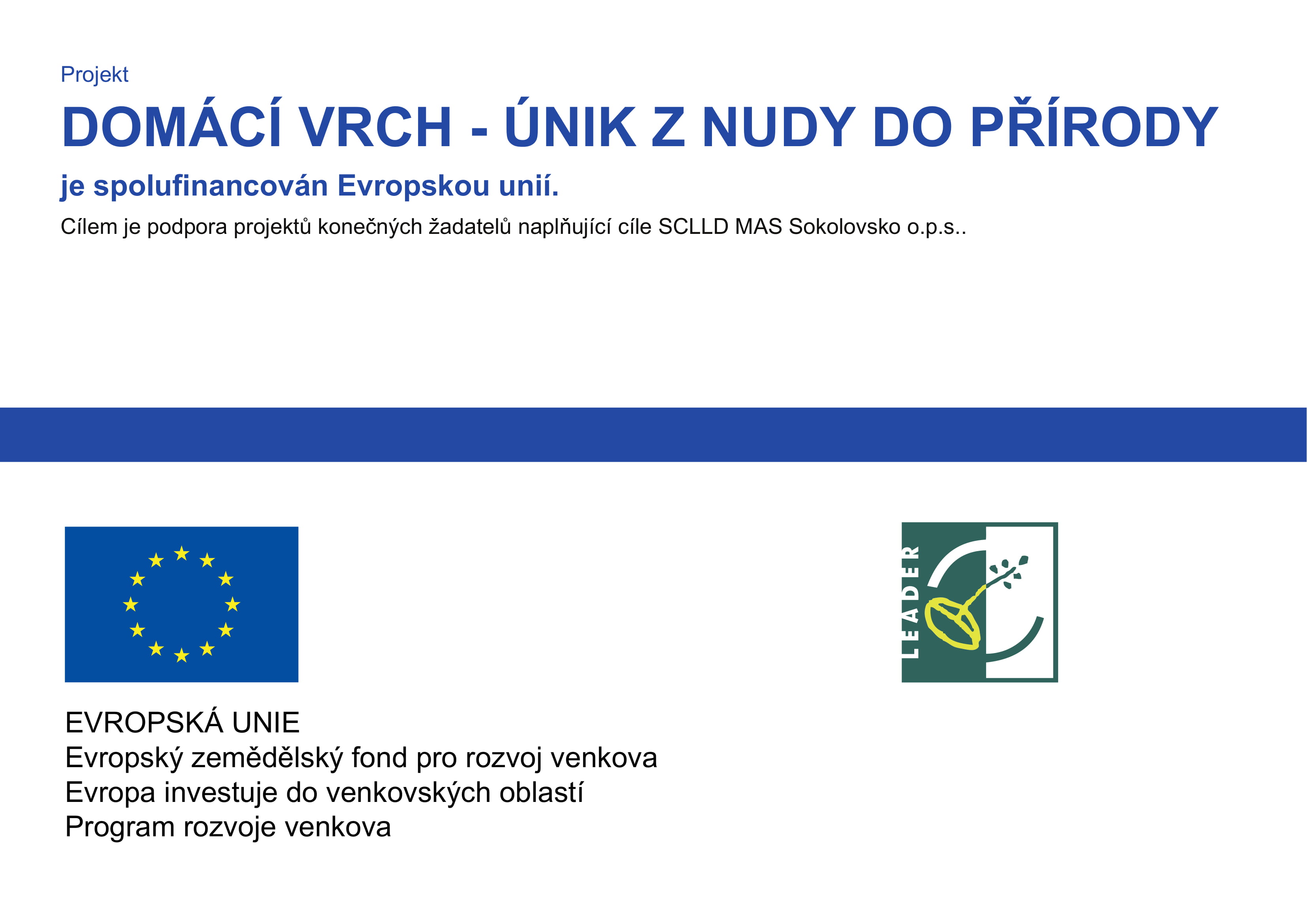 Projekt domácí vrch